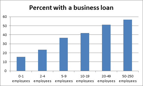 Percent With A Business Loan